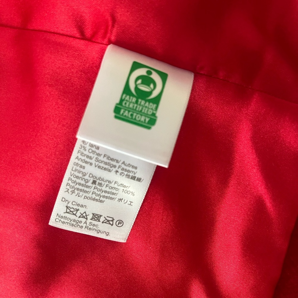 Crewcuts Vibrant Red Peacoat - Picture 7 of 9